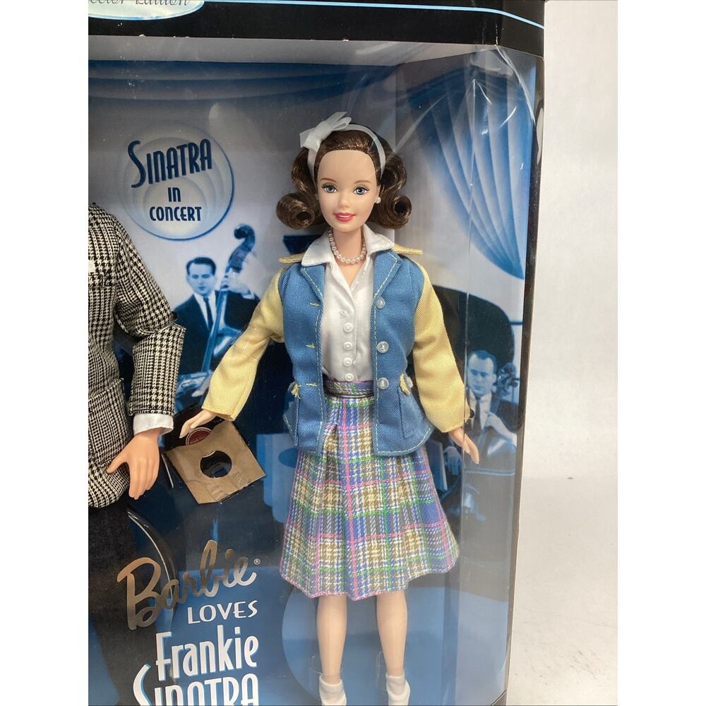 Mattel Barbie Loves Frank Sinatra Collector Edition 2-Doll Set 1999 - Picture 4 of 12